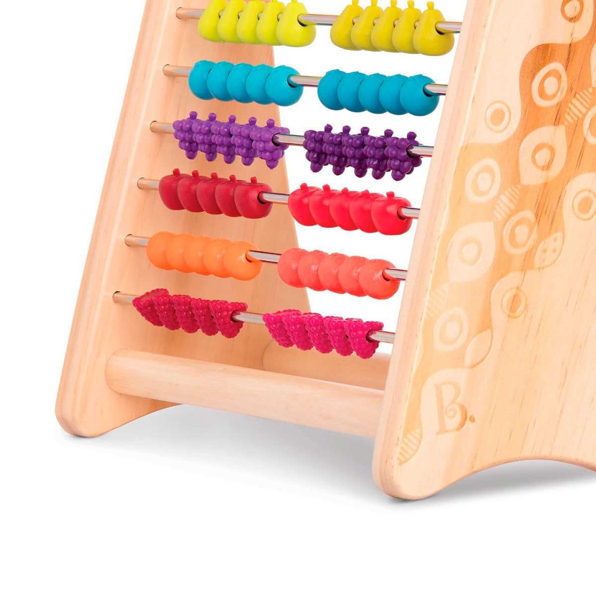 Развивающая деревянная игрушка-счеты Тутти-Фрутти BX1778Z Battat