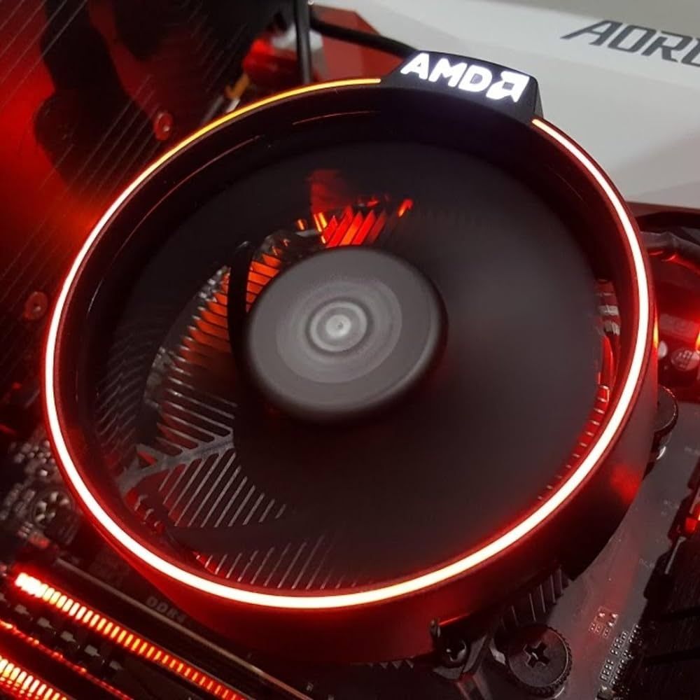 Кулер "AMD Wraith SPIRE RGB" Медное сердце! Отличное состояние!