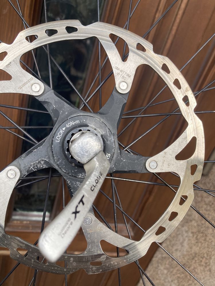 Koło przednie przód 26 shimano deore XT HB-M775 tarcza 180