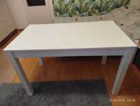Stół biały mat 120x70x75