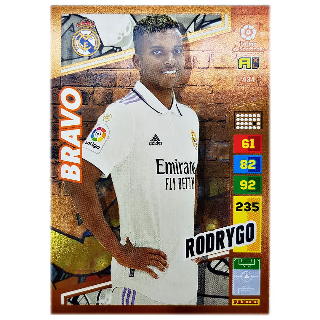 Karta Panini 434 La Liga Santander 22-23 Rodrygo