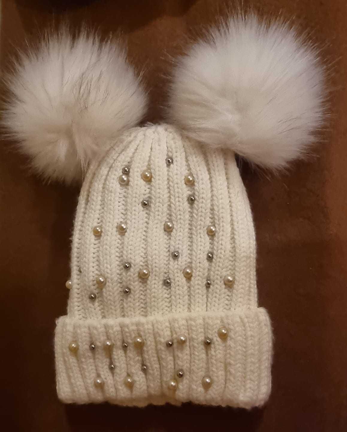 Gorro menina / senhora beje