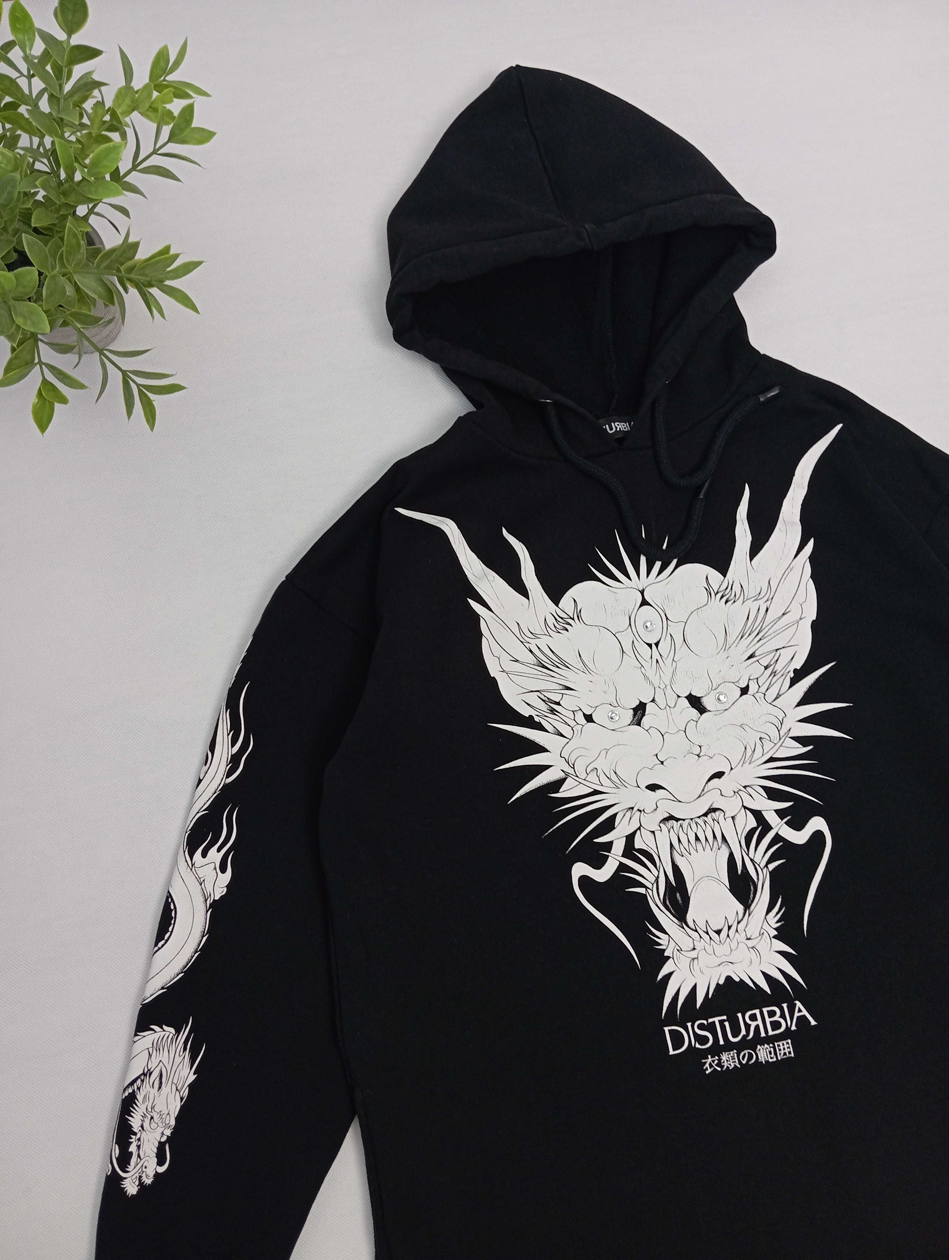 Damska bluza z kapturem Disturbia S
