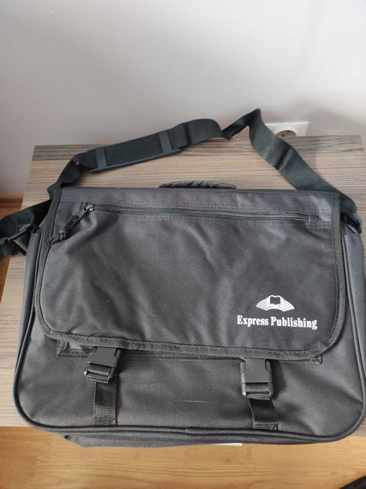 Materiałowa torba na laptopa/ dokumenty