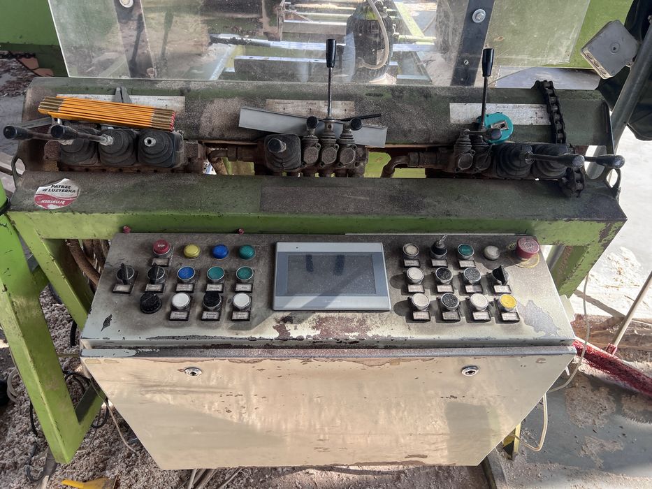 Trak taśmowy jabłoński hydrualika, ostrzalka PT-1009 OPT-S7