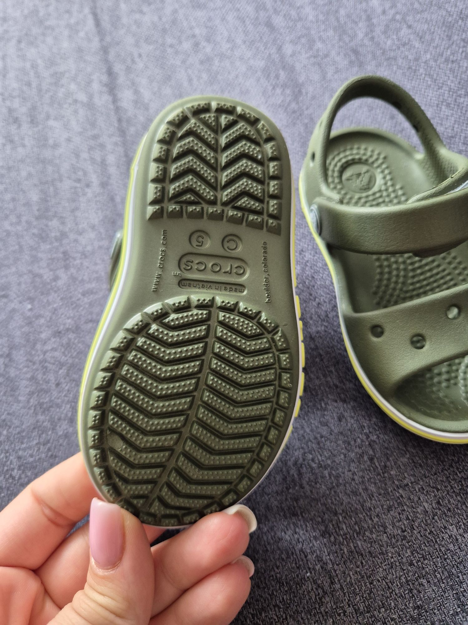 Sandałki dziecięce Crocs C5