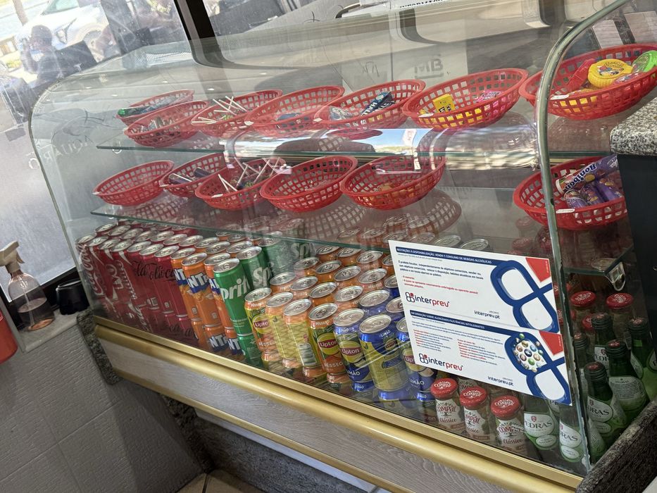Vitrine cafe, pastelaria