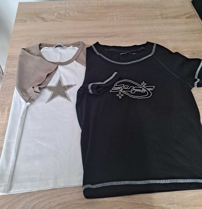 Crop top 2szt.hause i new yorker roz m
