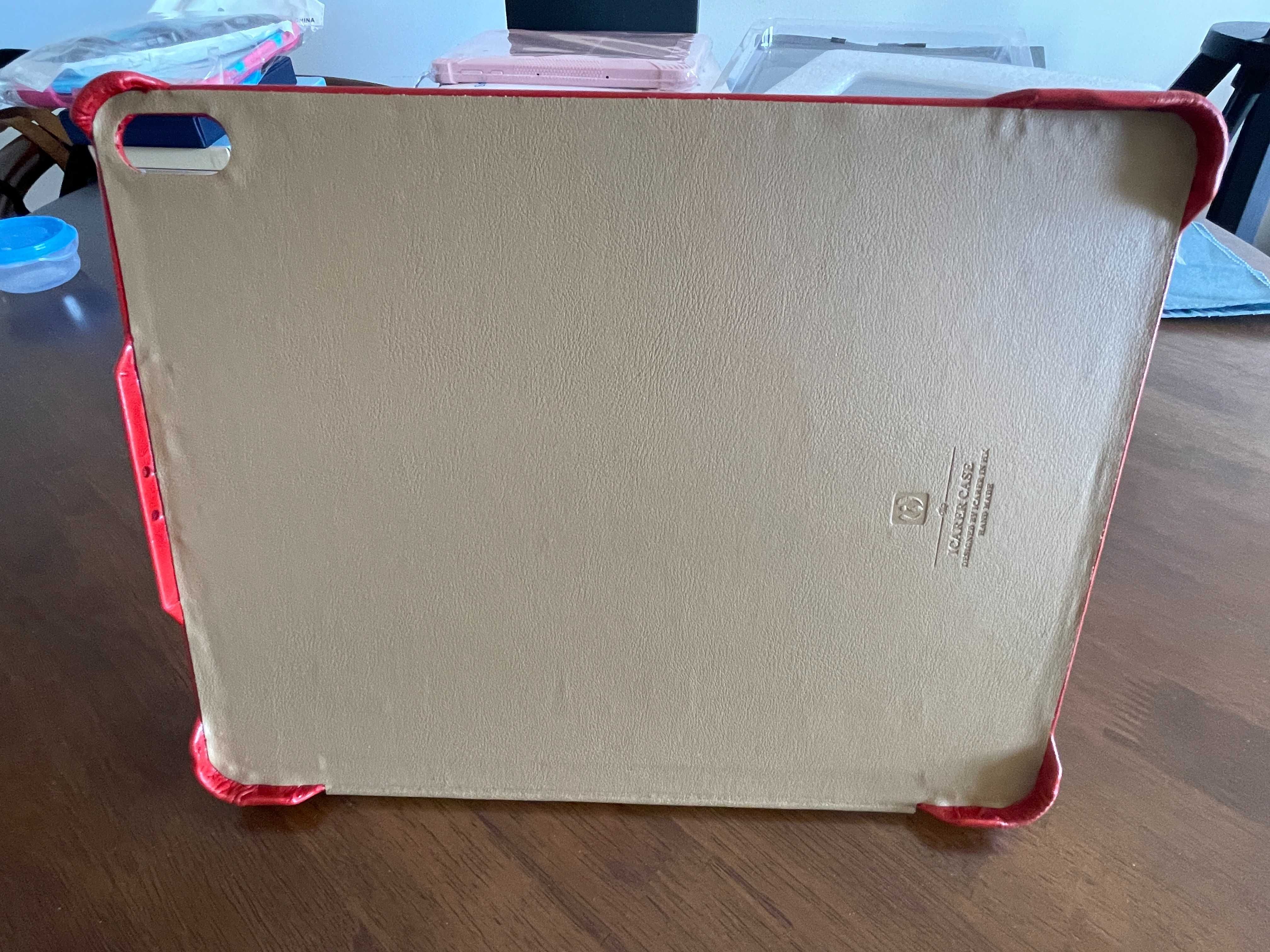 ICARER Skórzane Etui Pokrowiec do iPad Pro 12.9 2018/ iPad Air 13 2024