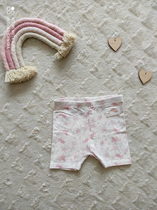 Krótkie spodenki, legginsy 3-4 74 6-9 miesięcy