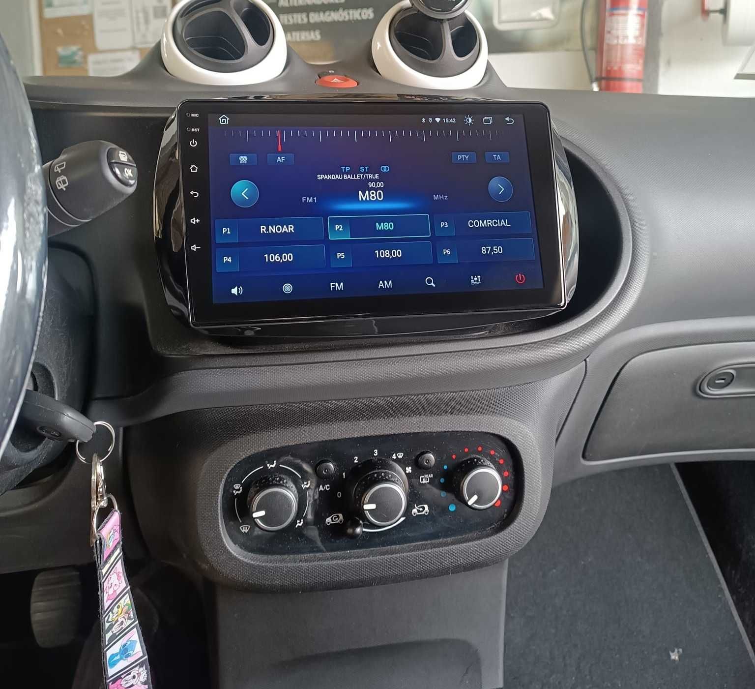 Rádio 2DIN 9" • SMART • (453) • Android • ForTwo • ForFour [4+32GB]