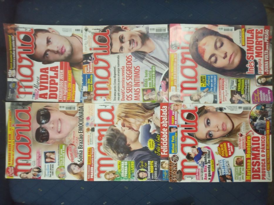 REVISTAS :  Ana, Mariana, Maria e Tele Novelas