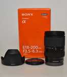 Obiektyw Sony E 18–200mm f/3.5–6.3 OSS LE (SEL18200LE)