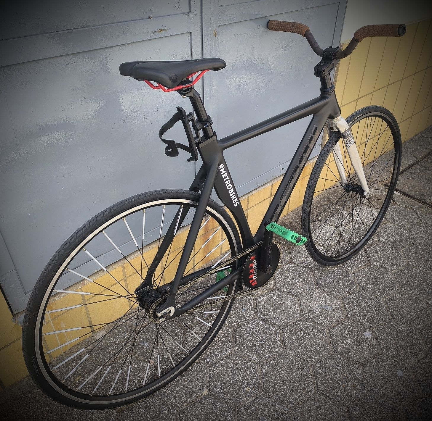 Bicicleta single speed DERAIL