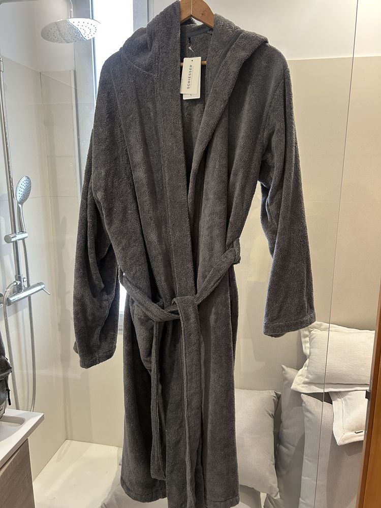 Robe cinzento adulto schiesser