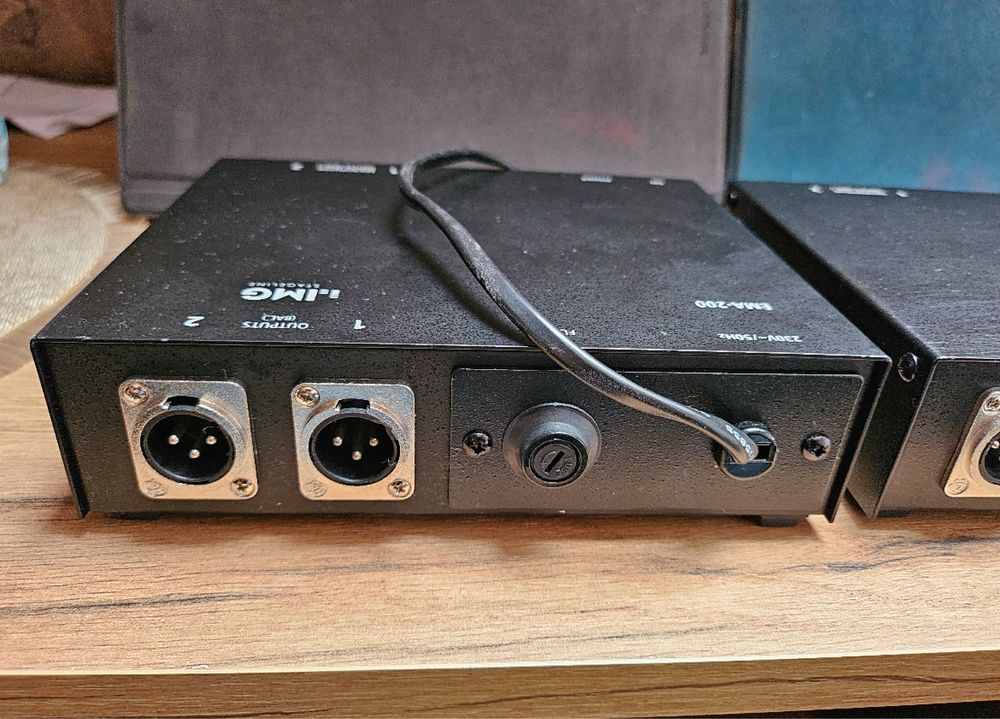 IMG STAGELINE EMA-200 – Zasilacz phantom 48V, na 2 mikrofony