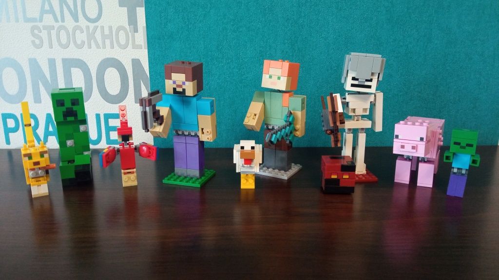 Конструктор Minecraft Герої. Роз'єднувач, сепаратор для деталей.
