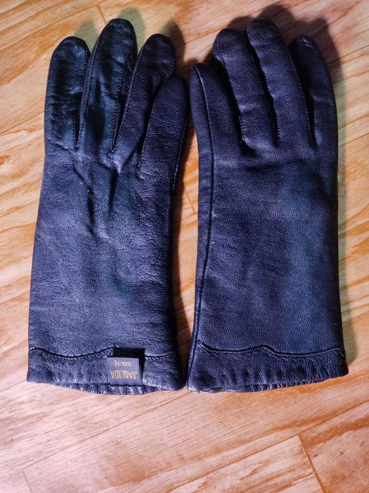 перчатки кожанные женские 7.5
