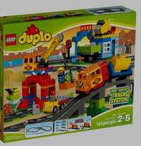 Ciuchcia elektryczna mega zestaw duzy lego duplo deluxe train set