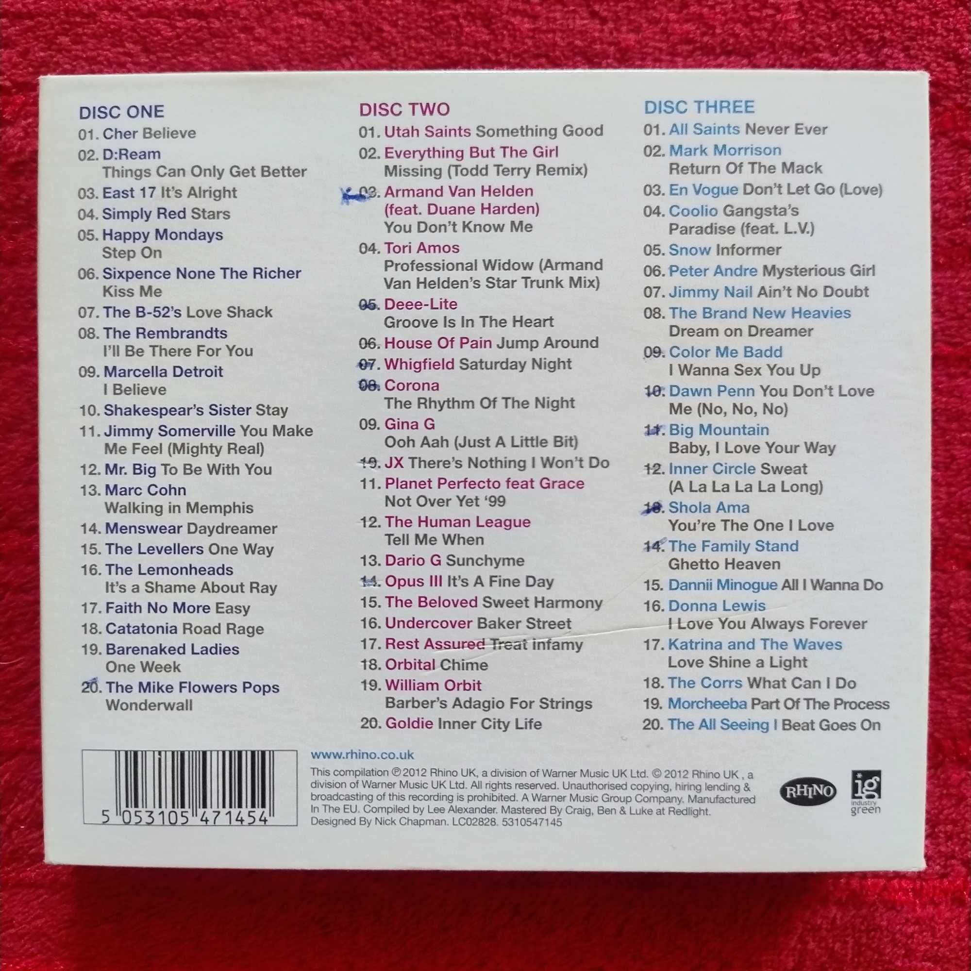 3 CD  90s The Collection