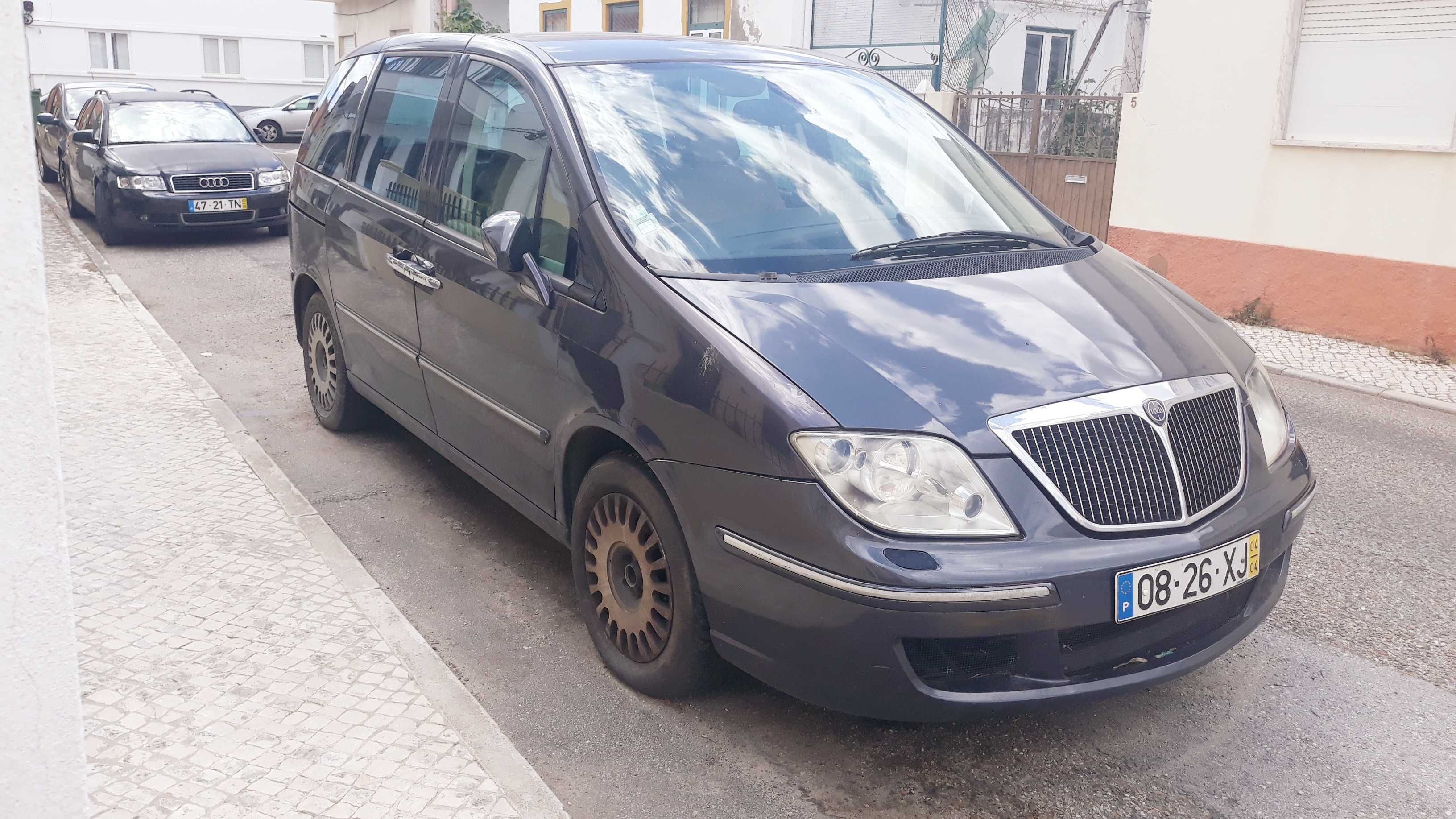 Lancia phedra 2.2 diesel 7 lugares não pega (calço hidráulico)