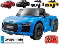 PILOT KOŁA EVA Auto na akumulator AUDI R8 Spyder samochód elektryczny