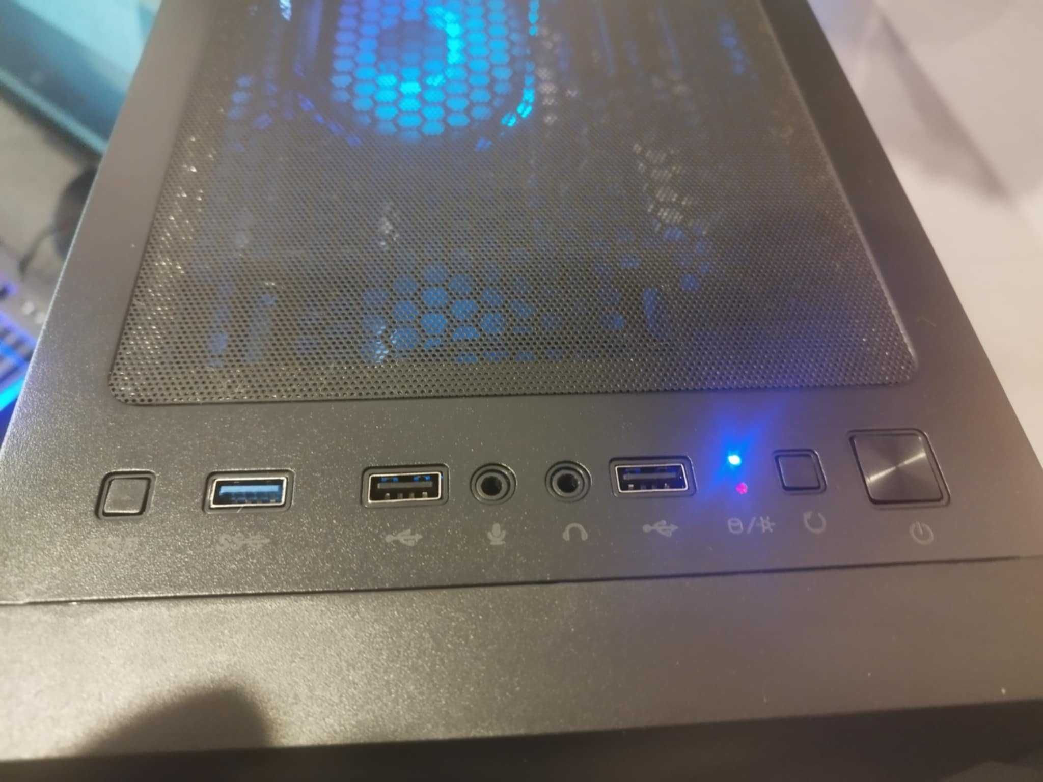Zestaw Gamingowy komputer i7 + GTX 1060 + RGB + Monitor + GRATISY!
