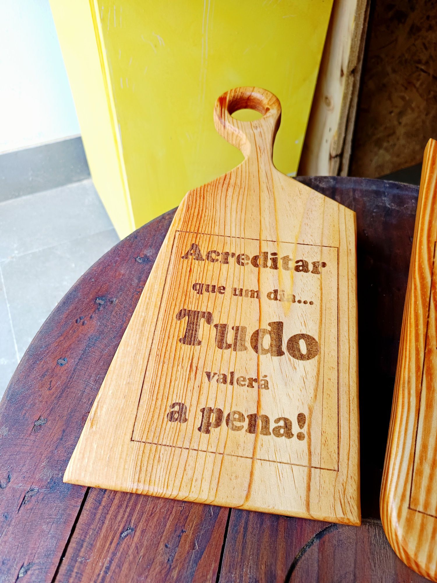 Tábuas de mesa em pinho
