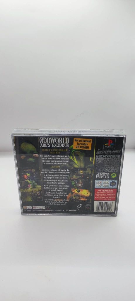 Oddworld 3xA Ps1 nr 3296