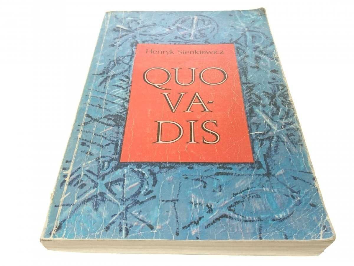 Sprzedam nową książkę Quo Vadis/H.Sienkiewicz