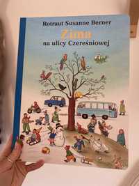 Książka kartonowa dla dzieci wyszukiwanka Zima na ulicy Czereśniowej