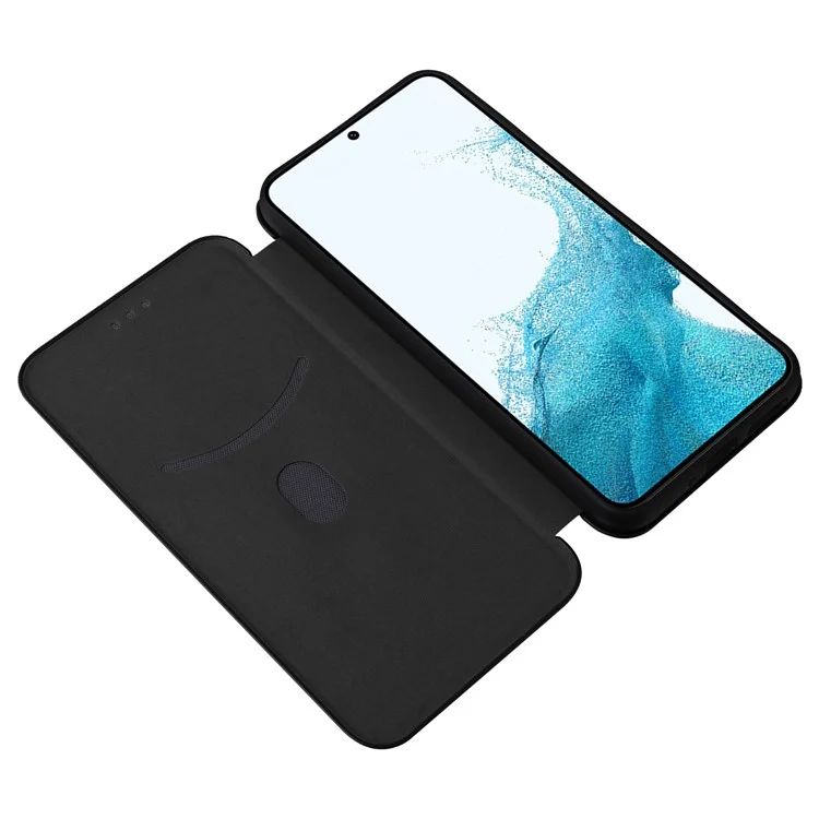 Etui Książkowe Z Klapką Do Samsung S23 Ultra Czarne Ochrona Ekranu