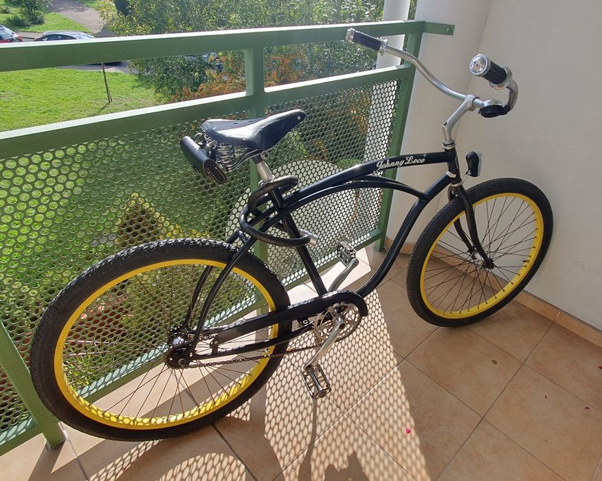 Holenderski rower cruiser JOHNNY LOCO custom bike
