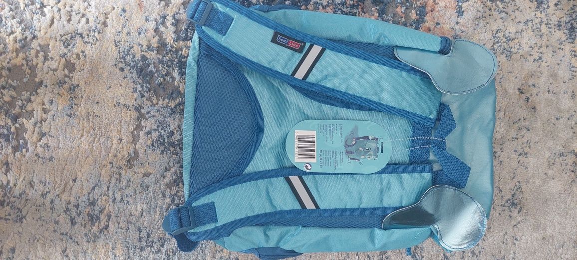 Plecak szkolny klasa 1-3 nowy słonik niebieski sportowy podstawówka