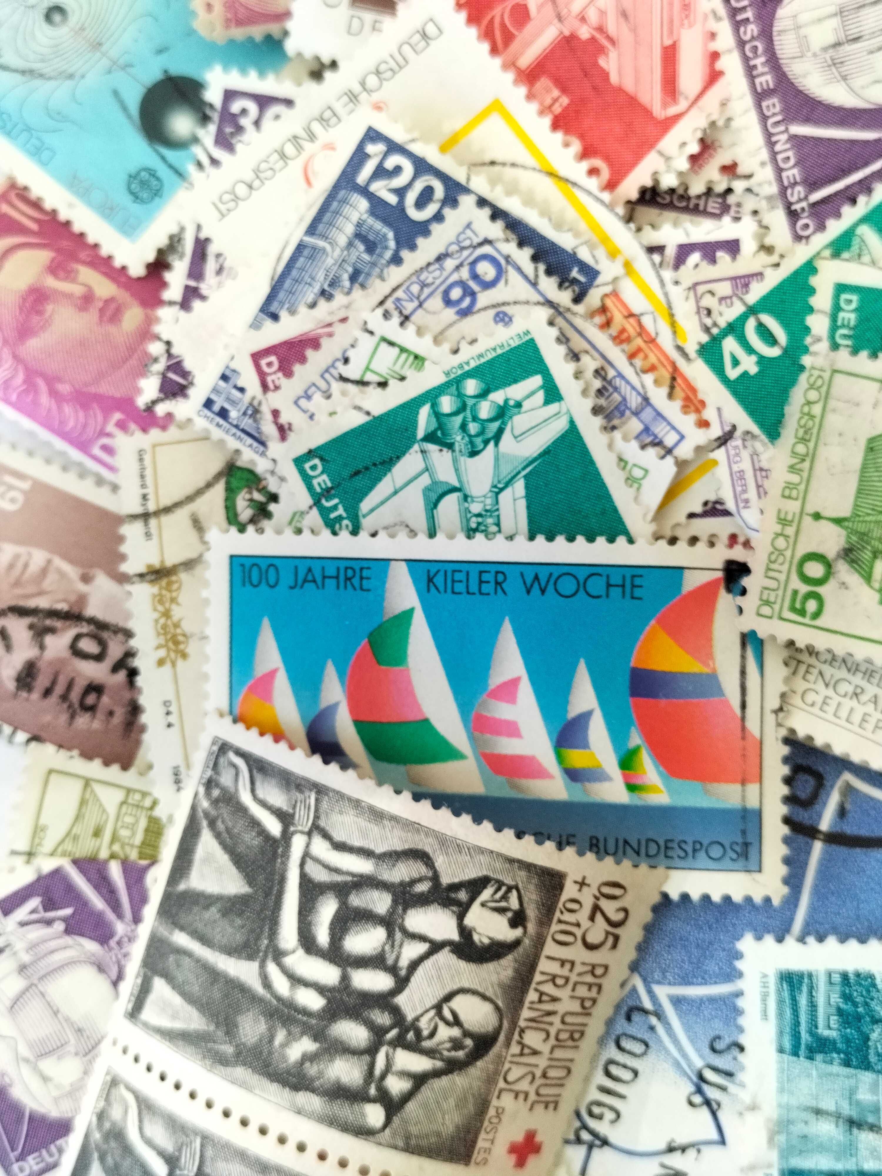 Selos estrangeiros, de diversos países.