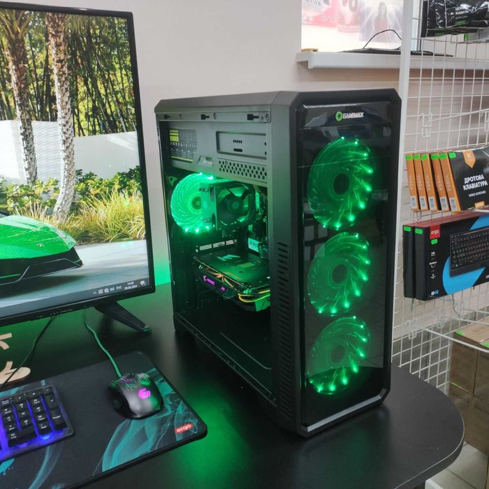 Игровой Компютер Intel Core i7, 16GB RAM, AORUS RX 570 4GB, SSD 512 m2