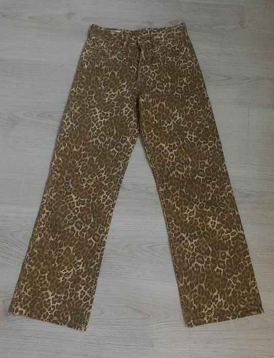 Штани  Zara леопард