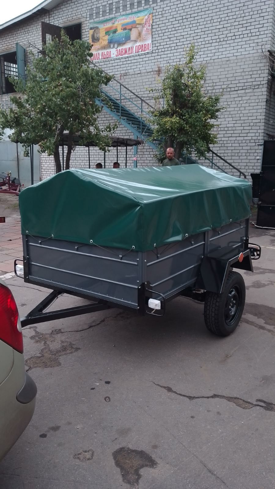 ПРИЦЕП універсальний помічник 2000*1300*450 навантаження 1т