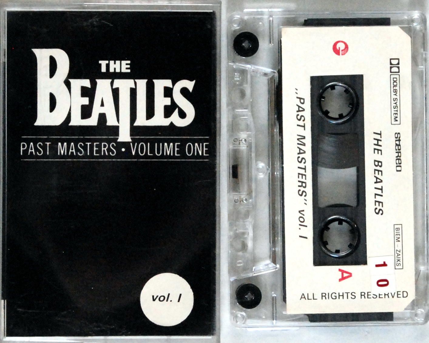 The Beatles - Past Masters vol. I (kaseta)