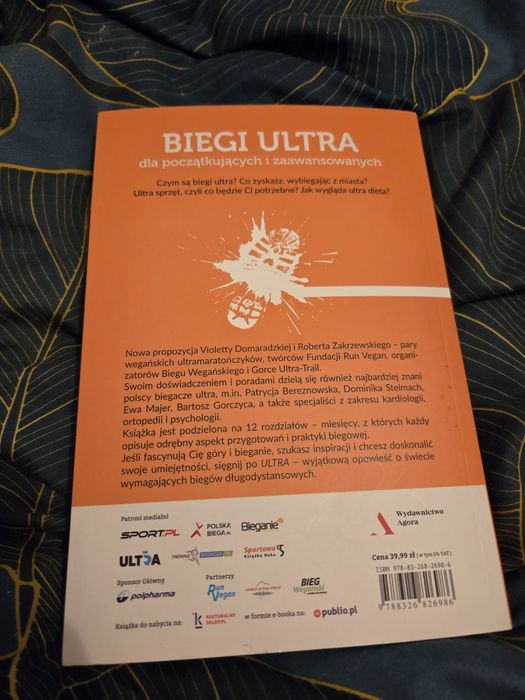Książka Ultra dobiegniesz dalej niż myślisz, nowa