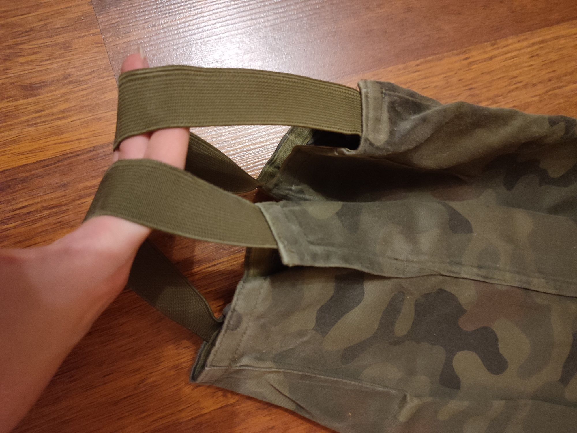 Spodnie polowe KAMA 70/169 MON bojówki wojskowe Maxtex PL Woodland wz.