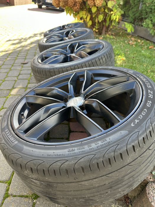 Felgi aluminiowe 5x112 R19 AUDI   ET 35    19x 8.5J + opony lato