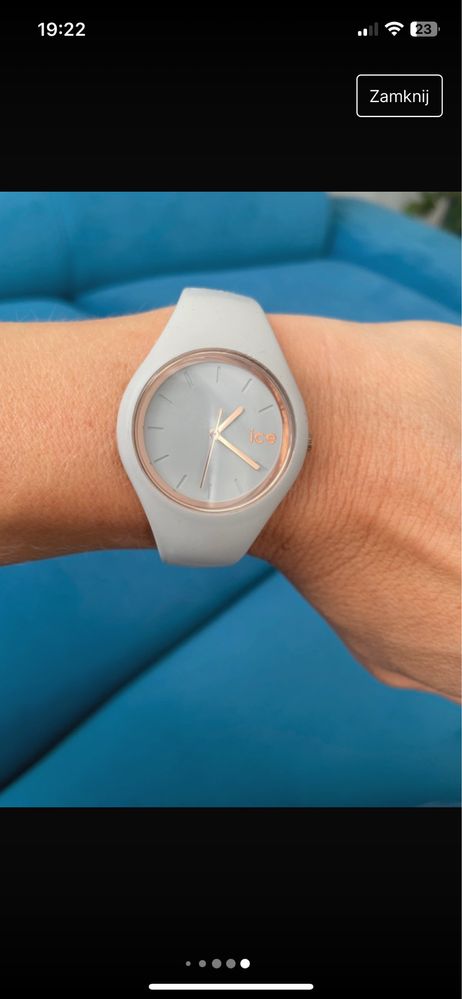 Ice Watch zegarek silikonowy wodoodporny
