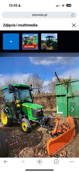 L1-382 Traktor KUBOTA - 38 KM, 4x4