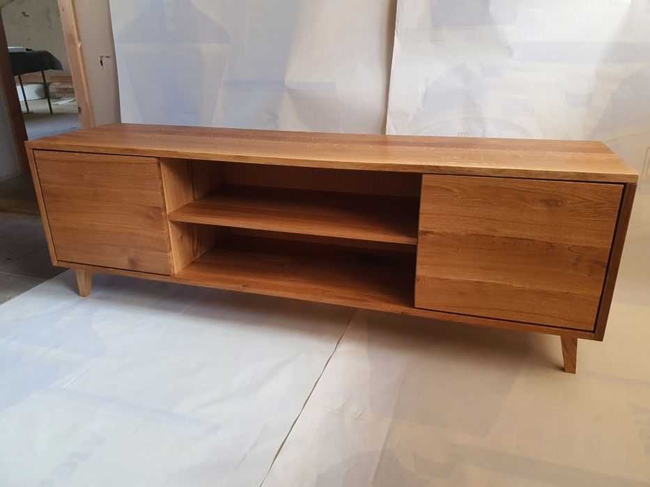 Komoda dębowa RTV
