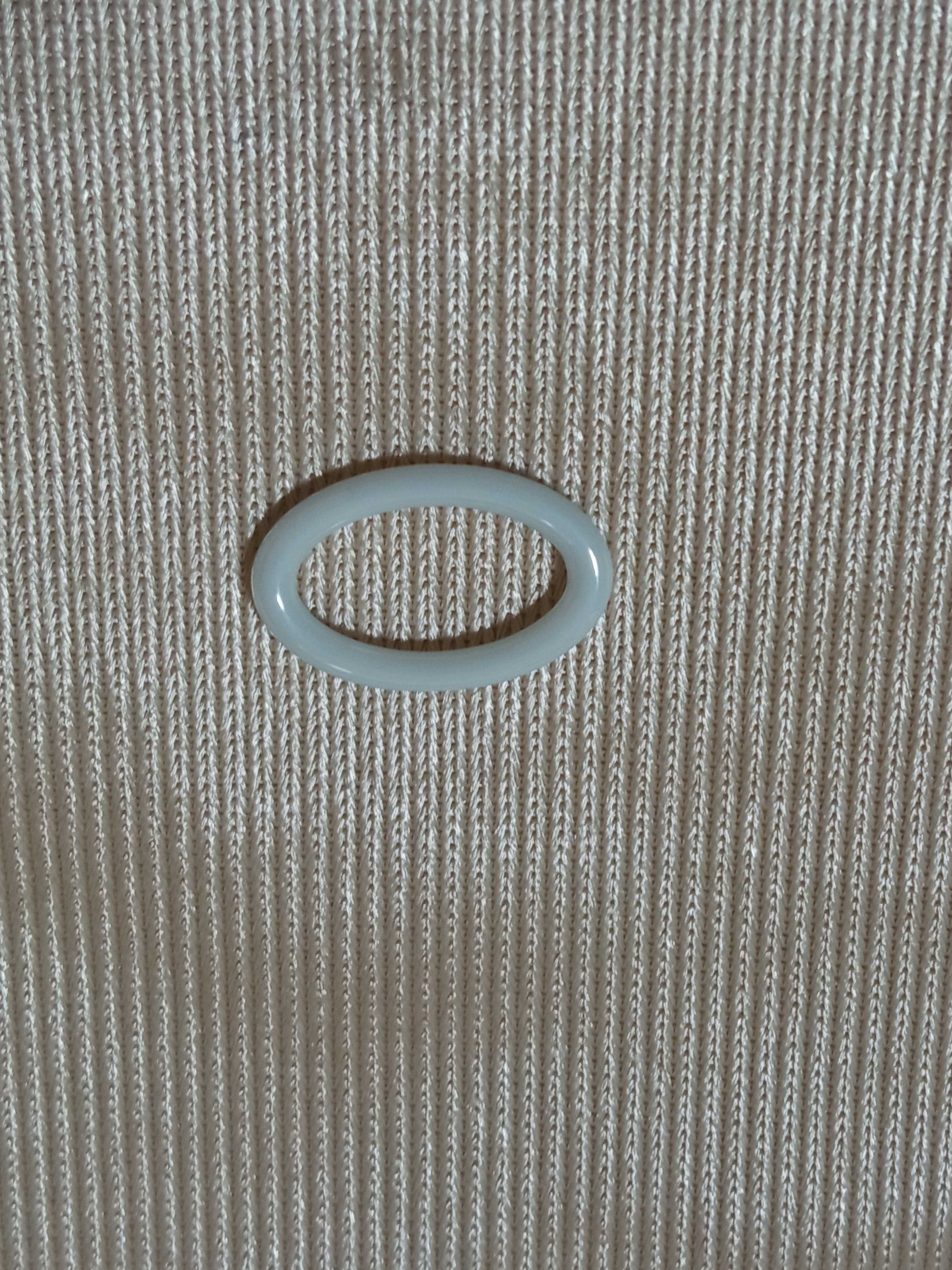 Ceramiczna zawieszka do bransoletki Owal Półfabrykat do biżuterii