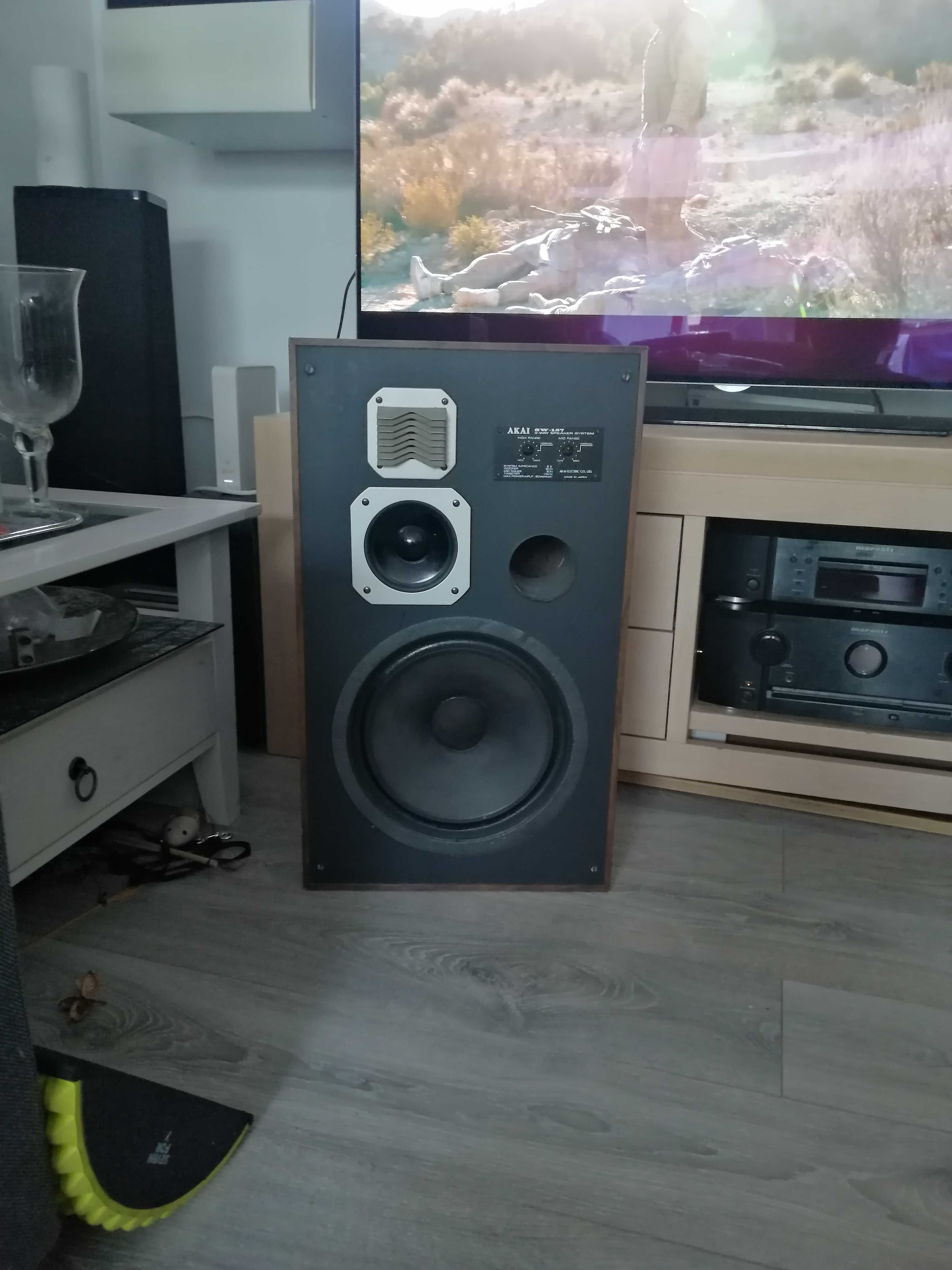 Akai SW - 157 kolumny 3 Way Speakers