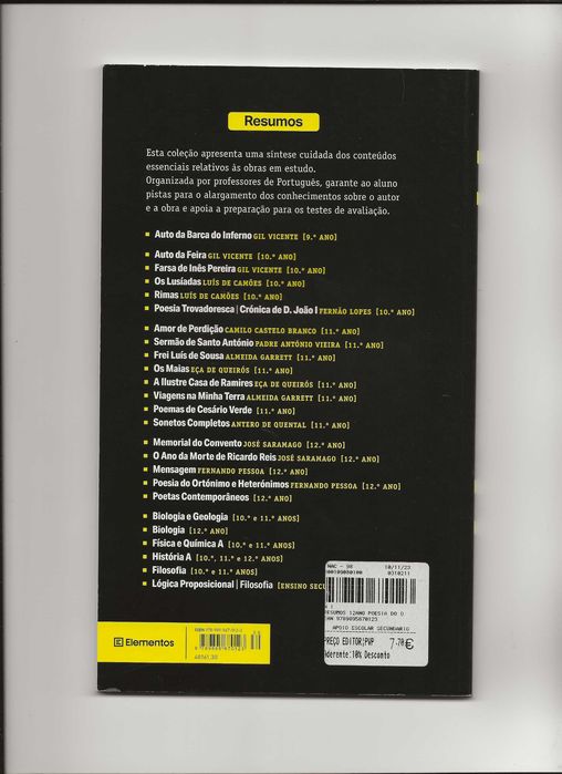 3 Livros para ajudar no exame de Português 12º