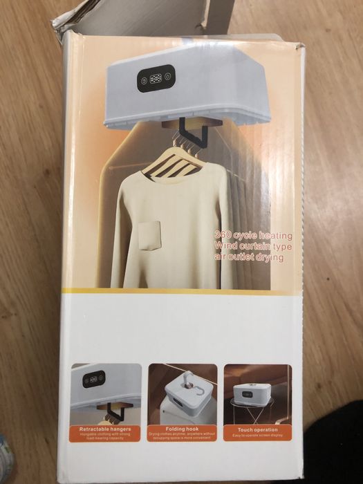 Автоматична сушарка для одягу з чохлом . Електрична