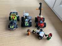 Monstertrucki i motor Lego